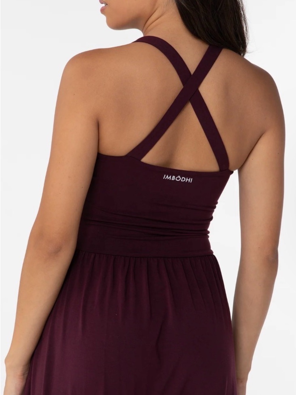 IMBODHI - BŌDHI JUMPER - BURGUNDY - Picture 6 of 6
